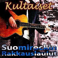 Přední strana obalu CD Kultaiset Suomirockin Rakkauslaulut