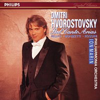 Přední strana obalu CD Bel Canto Arias [Dmitri Hvorostovsky – The Philips Recitals, Vol. 4]