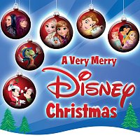 Přední strana obalu CD A Very Merry Disney Christmas