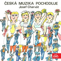 Přední strana obalu CD Česká muzika pochoduje