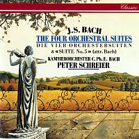 Přední strana obalu CD J.S. Bach: Orchestral Suites Nos. 1-5