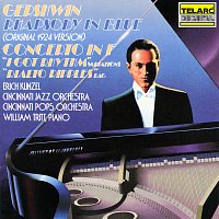 Přední strana obalu CD Gershwin: Rhapsody in Blue & Concerto in F