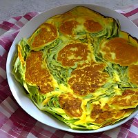 With Little Money a Quick Recipe: Cabbage Ommelet