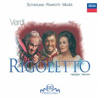 Přední strana obalu CD Verdi: Rigoletto - Highlights