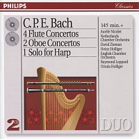 Přední strana obalu CD Bach, C.P.E.: 4 Flute Concertos; 2 Oboe Concertos, etc.