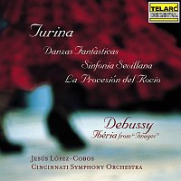 Přední strana obalu CD Music of Turina & Debussy