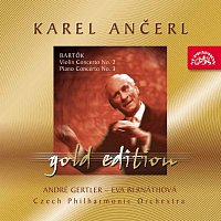 Přední strana obalu CD Ančerl Gold Edition 22. Bartók: Koncerty pro housle a orchestr