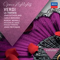 Přední strana obalu CD Verdi: La Traviata - Highlights