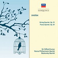 Přední strana obalu CD Dvorak:String Quartet, Op. 51; Piano Quintet, Op. 81