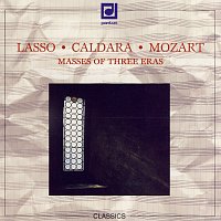 Přední strana obalu CD Lasso, Caldara, Mozart: Missa pro defunctis - Missa ex F - Missa brevis in D