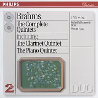 Přední strana obalu CD Brahms: The Complete Quintets