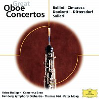 Přední strana obalu CD Cimarosa / Donizetti / Bellini / Dittersdorf & Salieri: Great Oboe Concertos