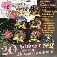 Přední strana obalu CD 20 Schlager die von Herzen kommen