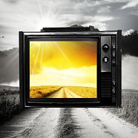 Přední strana obalu CD Пыль на дороге, часть 2