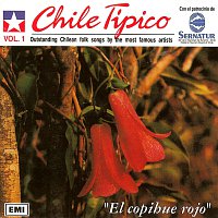 Přední strana obalu CD Chile Tipico Vol.1 El Copihue Rojo