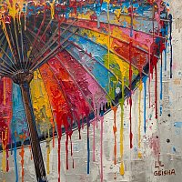 Přední strana obalu CD The Painted Parasol