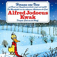 Přední strana obalu CD Die Musikfabel von den seltsamen Abenteuern der Ente Alfred Jodocus Kwak