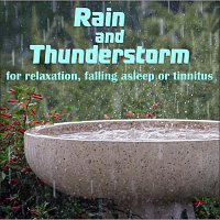 Rain and Thunderstorm, for relaxation, falling asleep or tinnitus