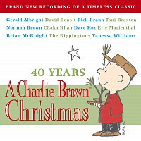 Přední strana obalu CD 40 Years:  A Charlie Brown Christmas