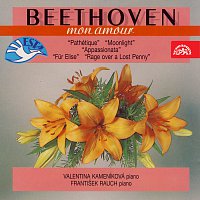 Přední strana obalu CD Mon amour / Beethoven: Klavírní sonáty