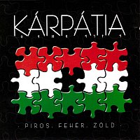 Přední strana obalu CD Piros, fehér, zold