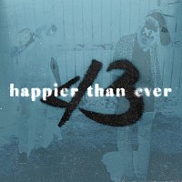 Přední strana obalu CD happier than ever