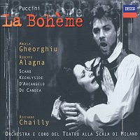 Přední strana obalu CD Puccini: La Boheme