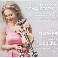Čajkovskij: Violin Concerto in D, Sérénade mélancolique, Valse-Scherzo, Souvenir d'un lieu cher / J.Fischer, Y.Kreizberg, Russian National Orchestra