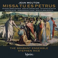 Přední strana obalu CD Mouton: Missa Tu es Petrus & Other Works