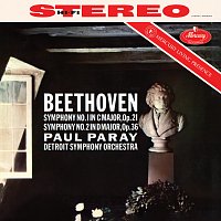 Přední strana obalu CD Beethoven: Symphony No. 2; Symphony No.1 [Paul Paray: The Mercury Masters II, Volume 7]
