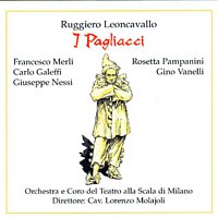 Přední strana obalu CD I Pagliacci