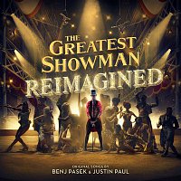 Přední strana obalu CD The Greatest Showman: Reimagined