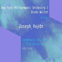 New York Philharmonic Orchestra / Bruno Walter play: Josef Haydn: Symphonie Nr. 96 - "The Miracle", Hob I:96