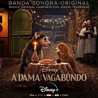 Přední strana obalu CD A Dama e o Vagabundo [Banda Sonora Original em Portugues]