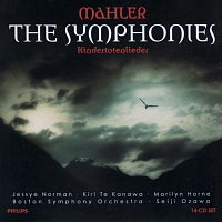 Přední strana obalu CD Mahler: The Symphonies/Kindertotenlieder (14 CDs)