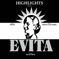 Přední strana obalu CD Evita (Highlights)