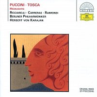 Přední strana obalu CD Puccini: Tosca (Highlights)