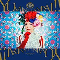 Přední strana obalu CD Yuming KANPAI! -Yumi Matsutoya 50th Anniversary Collaboration Best Album-