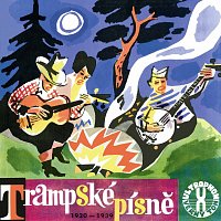 Přední strana obalu CD Trampské písně 1920 - 1939