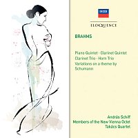 András Schiff, New Vienna Octet, Takács Quartet – Brahms: Clarinet Trio; Horn Trio; Variations on a theme of Schumann; Piano Quintet; Clarinet Quintet