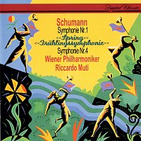 Přední strana obalu CD Schumann: Symphonies Nos. 1 & 4