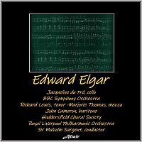 Přední strana obalu CD Edward Elgar