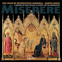 Přední strana obalu CD Miserere: A Sequence of Music for Lent, St Joseph & the Annunciation