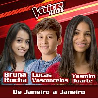 Přední strana obalu CD De Janeiro A Janeiro [Ao Vivo / The Voice Brasil Kids 2017]