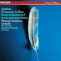 Přední strana obalu CD Gershwin: Rhapsody in Blue / An American in Paris / Piano Concerto in F