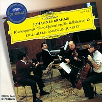 Amadeus Quartet, Emil Gilels – Brahms: Piano Quartet No. 1 in G Minor, Op. 25; 4 Ballades, Op. 10