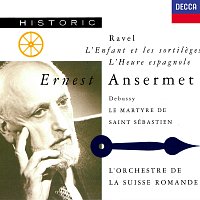 Přední strana obalu CD Ravel: L'Heure espagnole; L'Enfant et les sortileges / Debussy: Le Martyre de Saint Sébastien