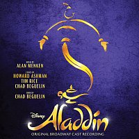 Přední strana obalu CD Aladdin Original Broadway Cast Recording