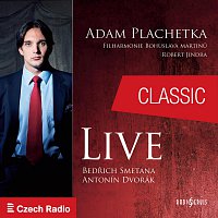 Přední strana obalu CD Live: Adam Plachetka