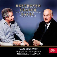 Přední strana obalu CD Beethoven & Ravel: Koncerty pro klavír a orchestr - Franck: Symfonické variace